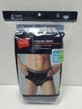 Hanes Comfortflex 4-Pack Gray Briefs Size Small 28-30 Tagless Fresh IQ