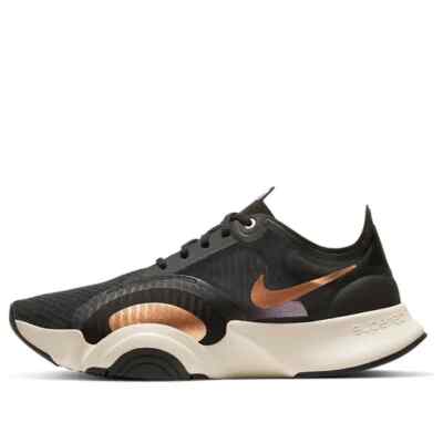 Nike SuperRep Go Training Shoes Womens Size 12 Black Copper Round Toe CJ0860-186