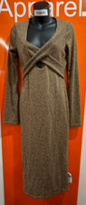 🔥Asos Long Sleeve Cross Front Dress, Brown, NEW, Size 10, B125