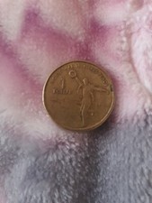 2005 Australian One Dolar Coin World War 1939-1945 Gold Collor