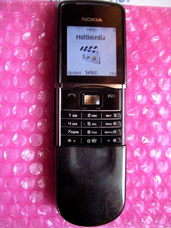 Nokia 8800 Sirocco 8800s Unlocked Original 2G GSM128MB Internal Memory Phone
