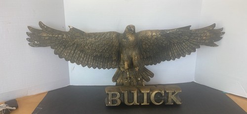 RARE ! 1970s Happy Hawk Buick Car Dealerships Display Molded Plastic