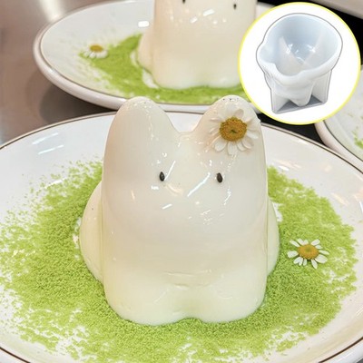 Gelee-Pudding-Maker-Form aus Silikon, Eisform, Katze, Tierform