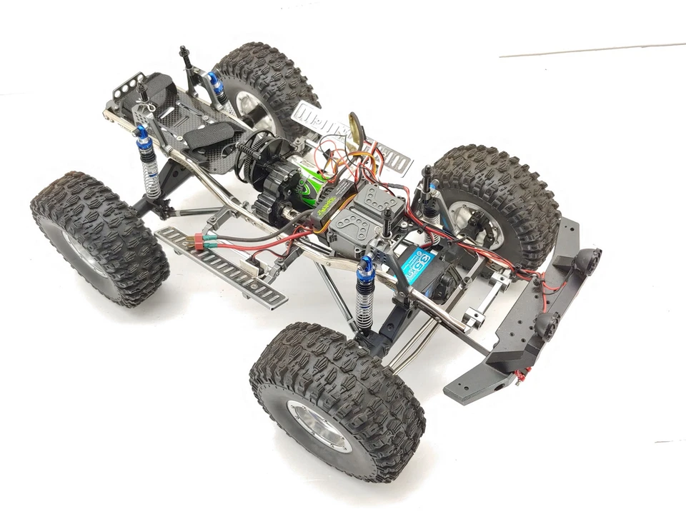 *LOADED* Upgraded 2.2" Custom RC Crawler Truck: Proline Scaler Shocks, ARTR, Met - Image 2 of 4