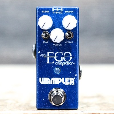 Wampler Pedals Mini Ego Compressor Five Controls Mini Compressor Effect Pedal