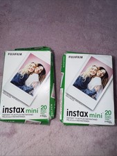 NEW Fujifilm Instax Mini Color Film 2 20 packs  40 Sheets Total - Exp 05/2027