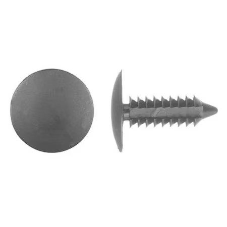 Zoro Select 5610Pk Push-In Rivet, Dome Head, 0.219 In Dia., 3/4 In L, Nylon,