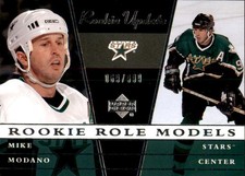 Mike Modano 2002/03 Upper Deck Rookie Update Card #116 Dallas Stars /999. rookie card picture