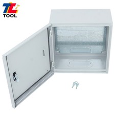 Outdoor Steel Junction Enclosure Box 16x16x8" NEMA 4X Dustproof Locking