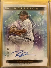 2024 Topps Inception Rookie Emerging Stars Auto Reese Olson Detroit Tigers /299