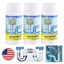 1/2/3PCS Wild Sink and Drain Cleaner,Wild Tornado Sink And Drain Cleaner