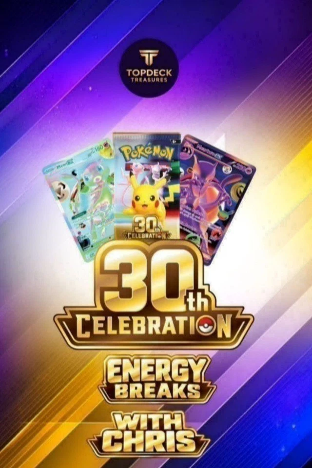 100 PACK 30TH ENERGY BREAKS!! / HUGE PRIZES/ SLABS&SEALED!