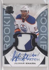 2015-16 Upper Deck The Cup Rookie 146/249 Jujhar Khaira #153 Patch Auto 1j6