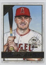 2020 Topps Chrome Topps Gallery Preview Mike Trout #GP-1 3bh