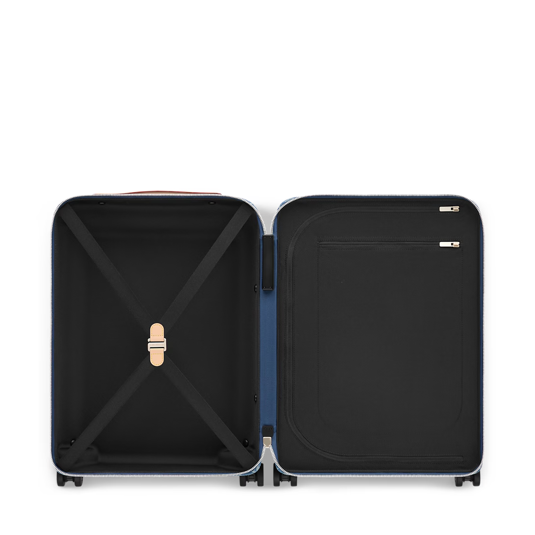 NEW Louis Vuitton Monogram Horizon 55 Suitcase Blue M28386