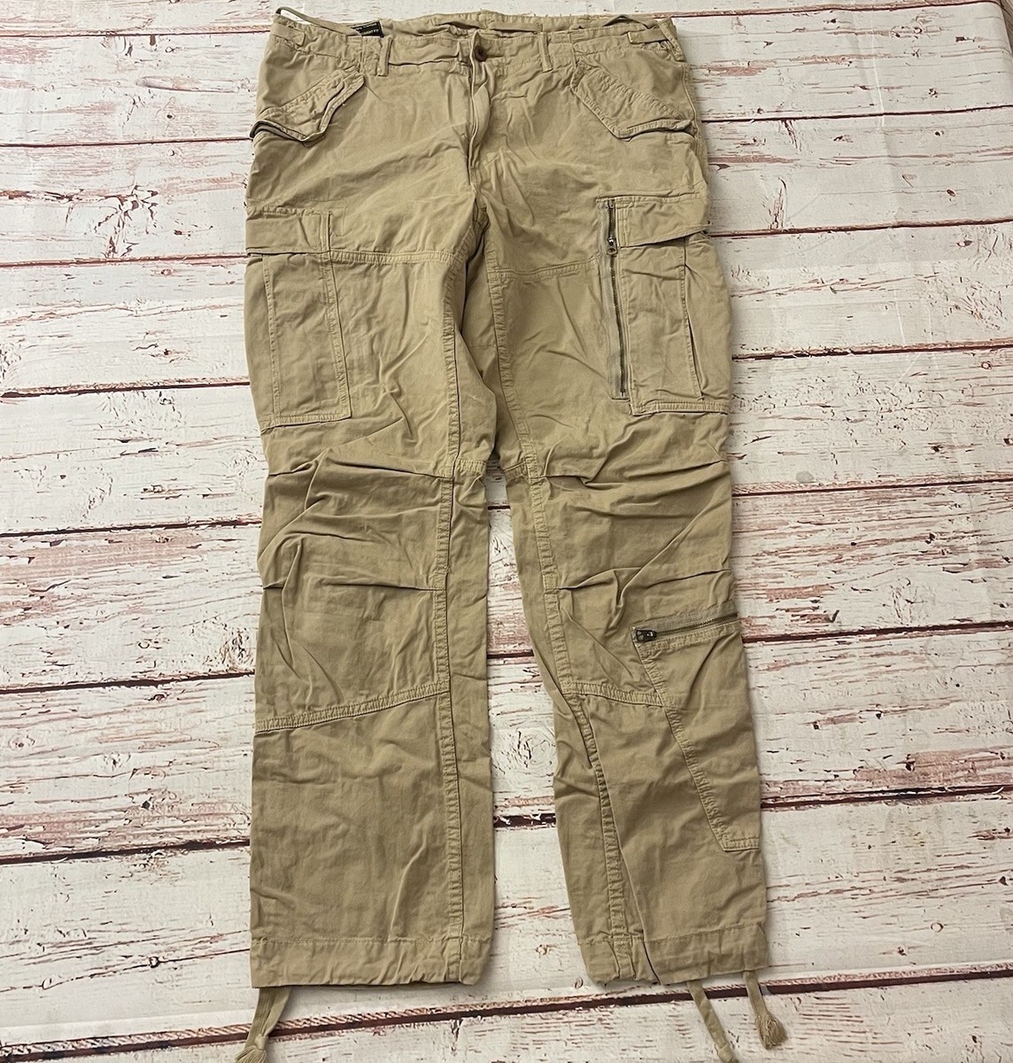 Vintage Polo Ralph Lauren Pants Men 38x30 Cargo Mil J 4883A