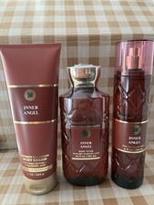 BATH AND BODY WORKS INNER ANGEL BODY CREAM, BODY WASH AND FRAG MIST