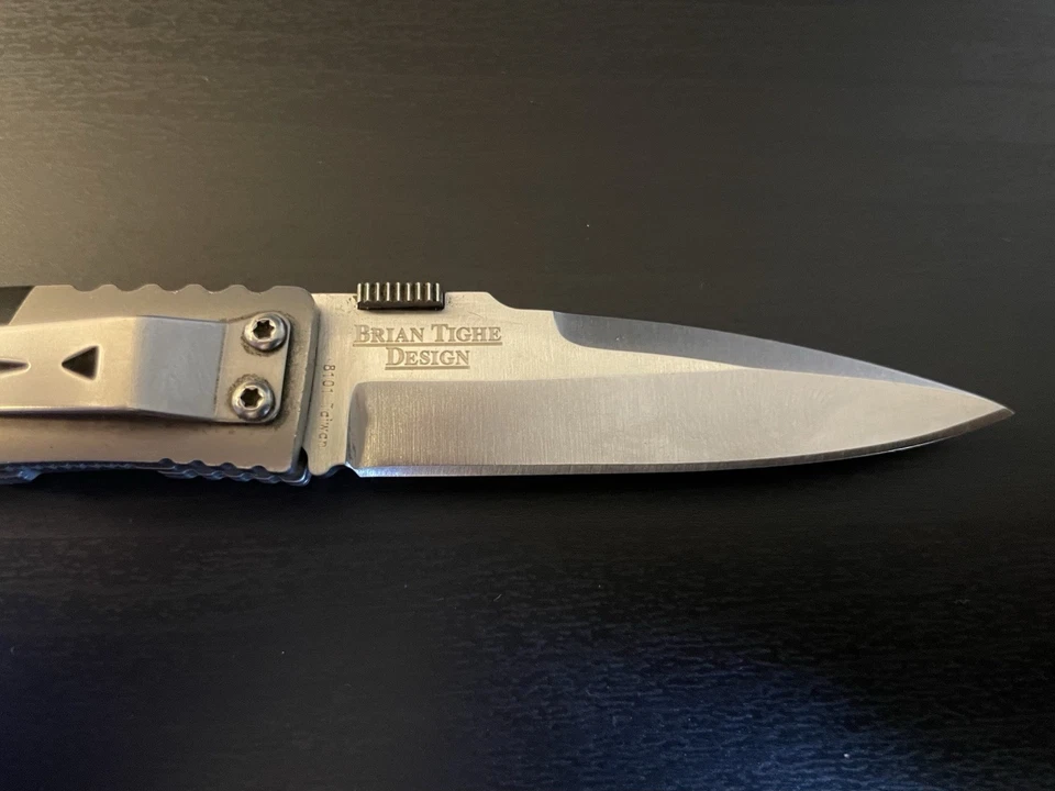 CRKT 8101 Brian Tighe Design Pocket Knife Plain Blade - No Box - Image 4 of 4