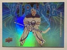 2025-26 Upper Deck Series 2 Sabres Ukko-Pekka Luukkonen Vibing Insert #13