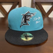 Gorra ajustada Florida Marlins Love Miami 8 béisbol 1997 Serie Mundial New Era