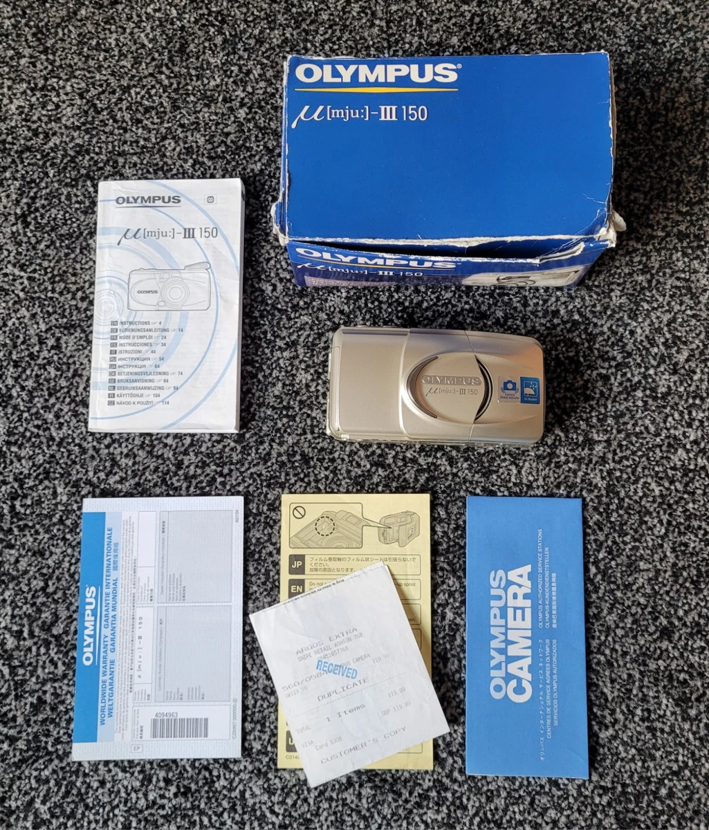 Olympus µ[mju:]-III 150 Film Cameras for sale - eBay