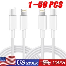 Fast Charger Cable Type USB C PD Cord to For iPhone 14 13 12 11 Pro Max XR lot