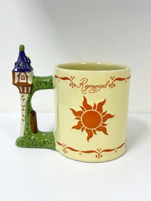 Disney Parks Tangled Rapunzel Luminaria Coffee Tea Mug Cup 12oz Figural