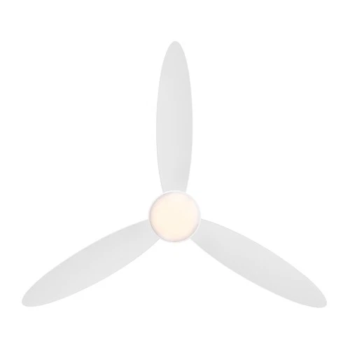 Minka Aire Hourglass 58"  - Flat White 3-Blade Remote Control - Picture 3 of 3