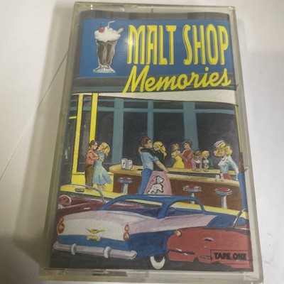 MALT SHOP MEMORIES (1996 Audio Cassette TESTED) Tape #1Warner Fast