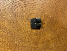 Glock 17 Handgun Rear Sight Steel Black Raised 