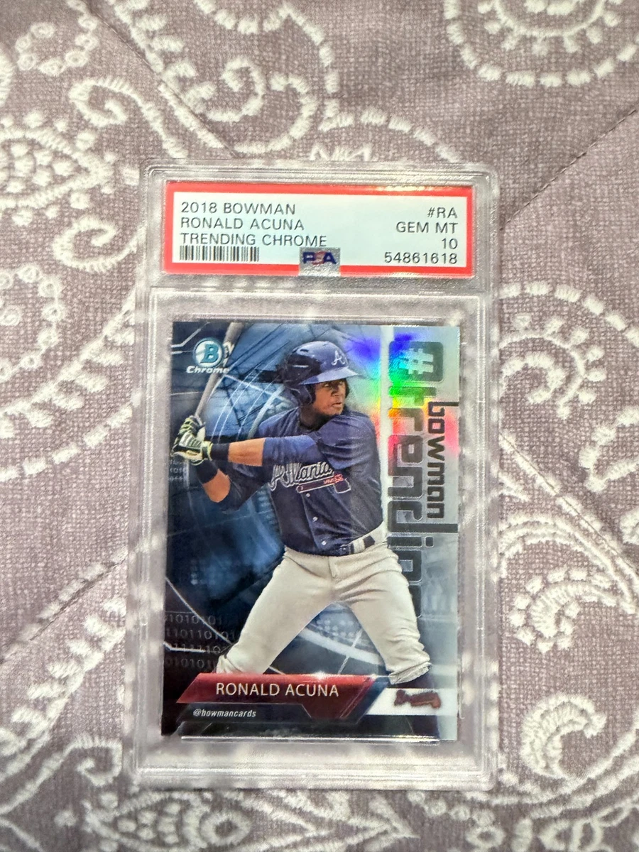 Topps Baseball 2018 Season Ronald Acuña Jr. Sports Trading Cards