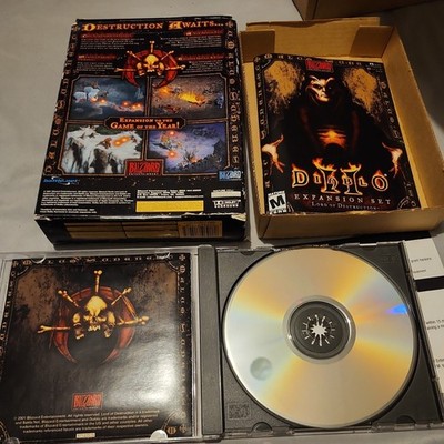 Diablo II Lord of Destruction Expansion Set PC Game - BIG BOX | eBay