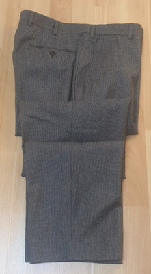 VALENTINO  Hose / Trousers Cerutti 1881 Virgin Wool Brown 48