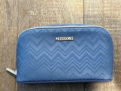 NEW Delta One MISSONI Amenity Kit First Business Class Dark Blue SEALED