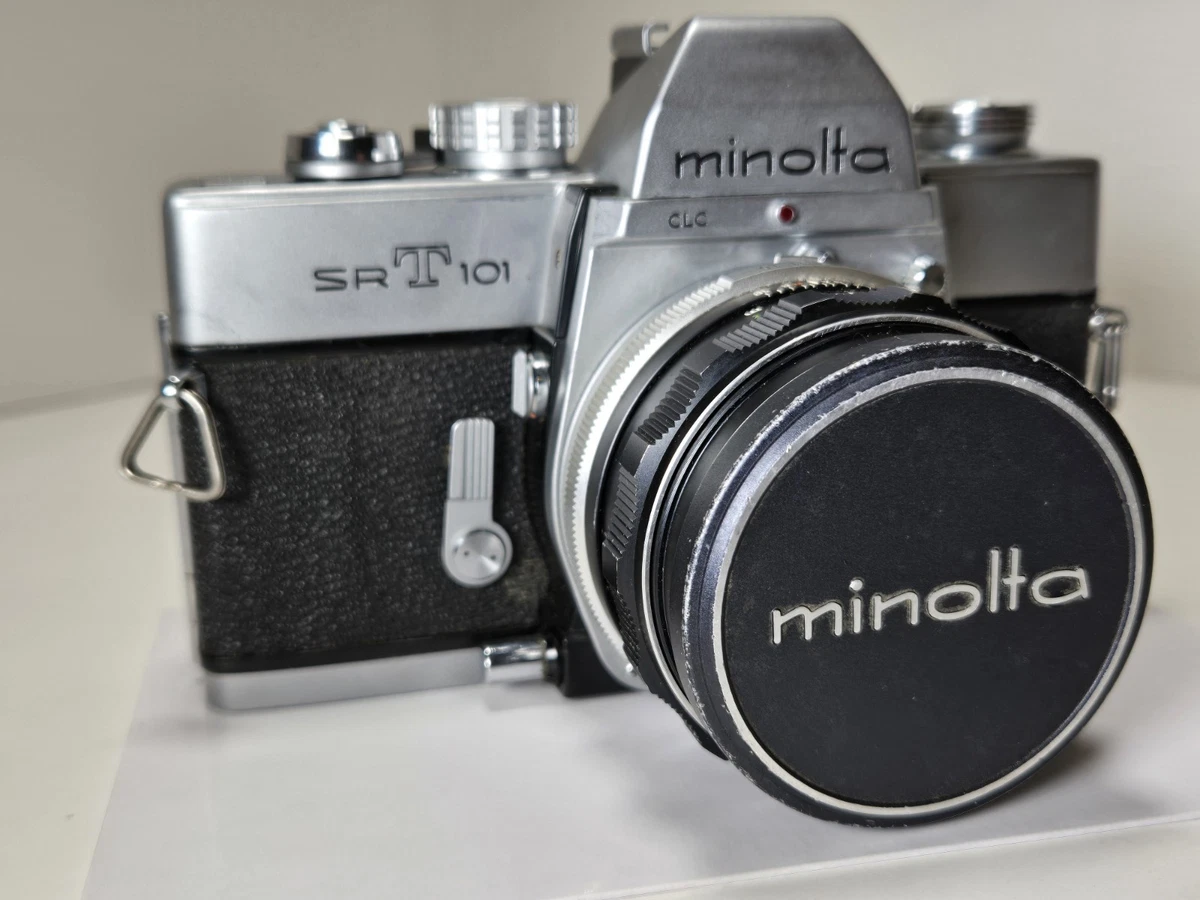美品 ミノルタSRT101 テレロッコール135ミリF3.5付 Minolta SR-T101