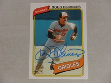 2012 Topps Archives Fan Favorites Autograph Auto #DD Doug DeCinces