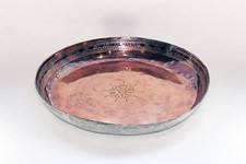 Antike nahöstliche Schale / Teller aus Kupfer verzinnt - Orient Persien