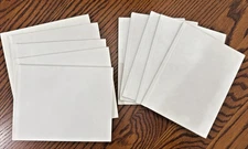 Lot 10 6.25 x 8.25-inch Blank Hardcover Books - 14 Sheets Each for Scrapbook