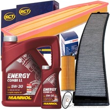 FILTERSET INSPEKTIONSKIT + MANNOL �L 5W30 passend f�r BMW X3 E83 18d 20 2.0d