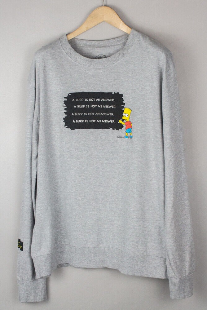 The Simpsons Men Jumper Sweater Size XL