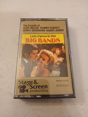 Lets Dance To The Big Bands Cassette Tape Glenn Miller Tommy