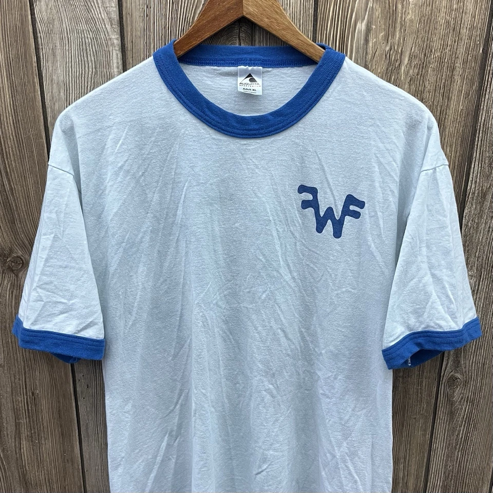 Camiseta De Colección Weezer Música Rock Gráfica Concierto Timbre Blanco Azul Para Hombres XL Foto 3 de 4