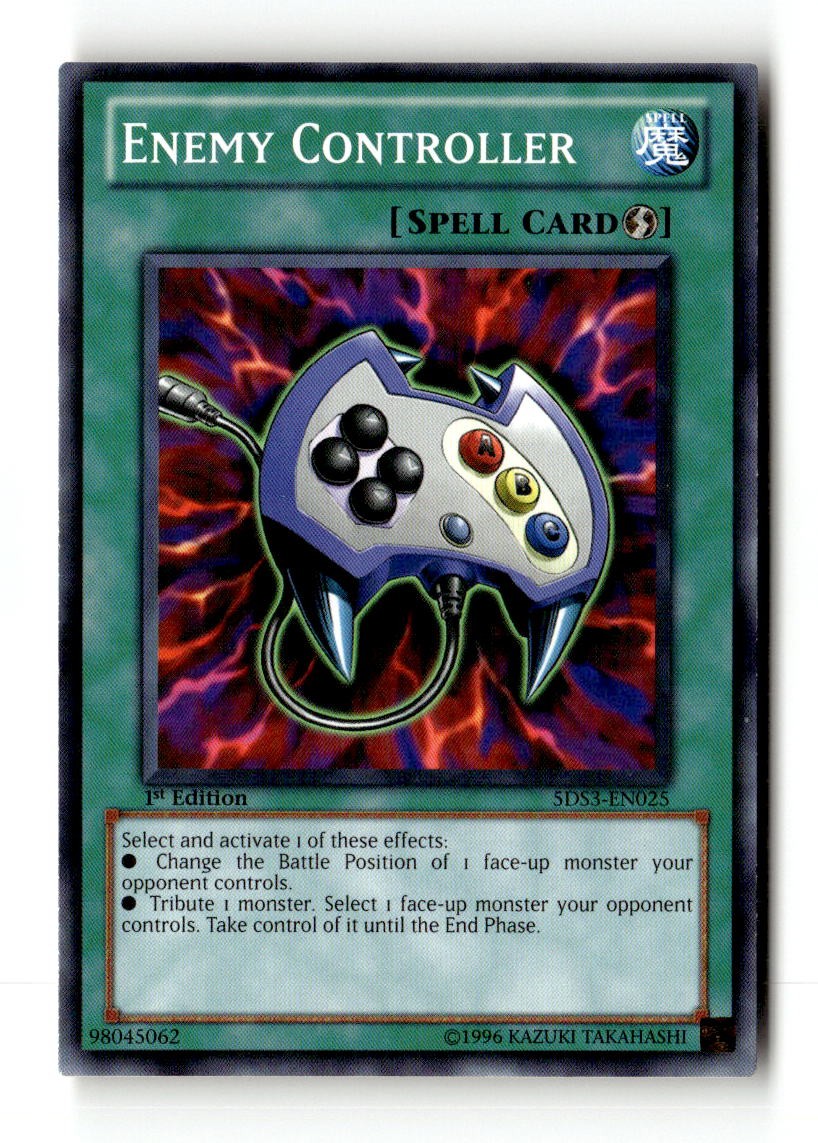 YuGiOh! TCG Enemy Controller: Near Mint CSP 1st Edition - 5DS3-EN025