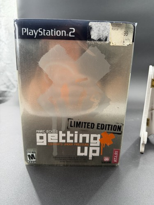 #ad Marc Ecko#x27;s Getting Up: Contents Under Pressure Limited Edition PS2 Playstation $99.99