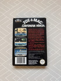 Joe & Mac: Caveman Ninja Nintendo NES PAL Completo en Caja con Juego Manual