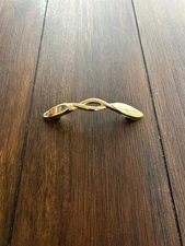 Belwith P335-UB Vintage Twisted Arch Ultra Brass Cabinet Bar Pull Handle