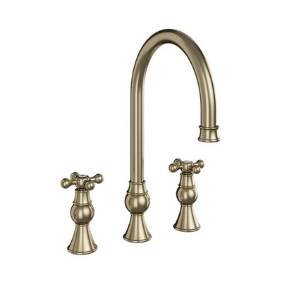 NEU Traditionelle 3 Loch Messing Küchenarmatur Victoria Sanitär Wasserhahn Fabrik AX4527