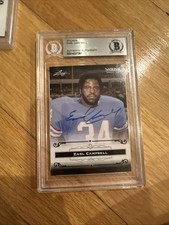 2012 Lead Earl Campbell Auto Authentication Becker
