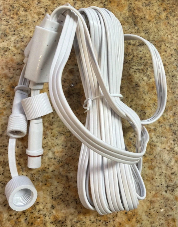 Govee Permanent Outdoor Lights WHITE 12 Ft Extension FOR H705D/E/F H805A/B/C