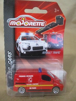 Majorette S.O.S series Renault Trafic Fire Dept Van  1:64 Diecast